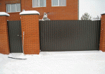 Откатные автоматические консольные ворота