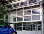 Промышленные секционные ворота Hormann ALU-R compact из алюминия