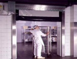 Промышленные рулонные скоростные ворота Dynaco серии D-311-LF Cleanroom