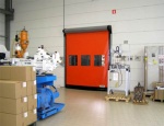 Промышленные автоматические рулонные скоростные ворота Dynaco серии D-313-LF Cleanroom