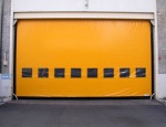 Автоматические промышленные рулонные скоростные ворота Dynaco M2 All Weather наружного применения