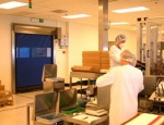 Скоростные автоматические ворота Dynaco D311 LF cleanroom рулонного типа