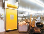 Скоростные автоматические ворота Dynaco D311 LF cleanroom рулонного типа для чистых помещений