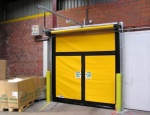 Промышленные рулонные скоростные ворота Dynaco серии M2 Emergency Exit