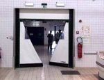 Промышленные автоматические рулонные скоростные ворота Dynaco серии M2 Emergency Exit