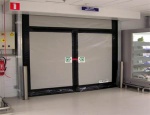 Рулонные промышленные автоматические скоростные ворота Dynaco серии M2 Emergency Exit