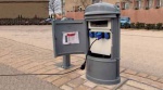 Автоматические противотаранные барьеры URBACO, распределительный блок.