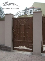 Кованая калитка