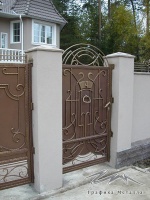 Кованая калитка